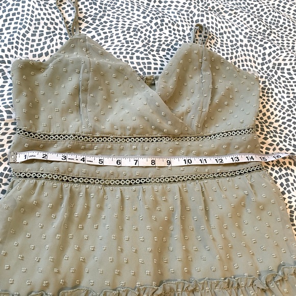 Summer Dress w/ Ruffles Dot Fabric - Picture 6 of 9